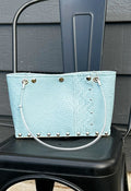 Skinny Woven Blue