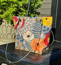 Small Gloss Grey Flower Garden