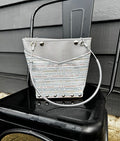 Small Traveler Grey/White Matrix Rain